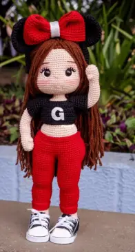 meu atelie croche  - Priscila de Oliveira - Boneca Gaby - Portuguese